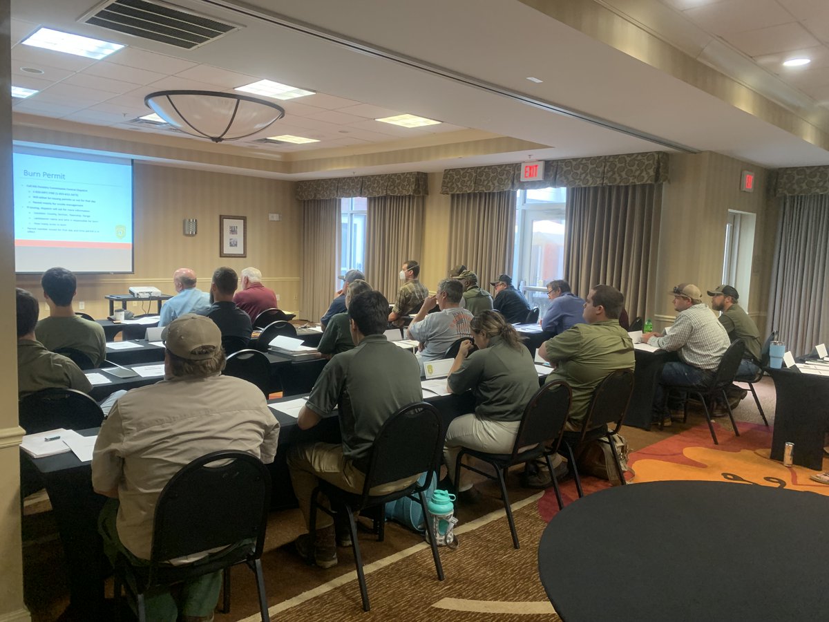 MSForestryComm's tweet photo. Region 4 hosted a Prescribed Burning Short Course last week in Hattiesburg.
Learn more about #RXfires: https://t.co/siN0qE0vjW
#MSforestry #goodfires https://t.co/SSUNDlMqr9