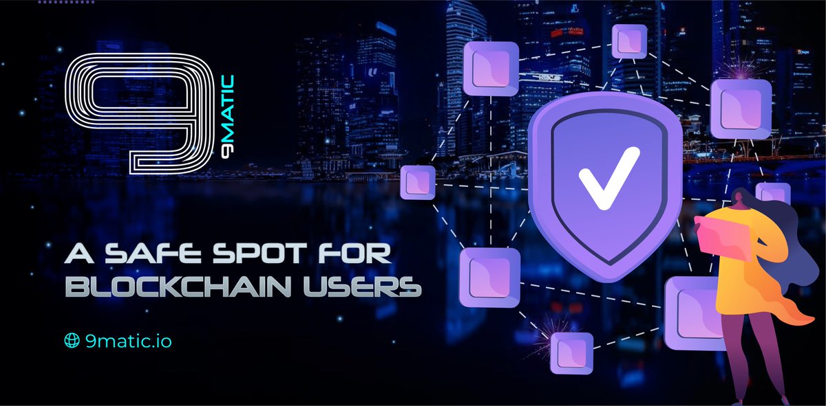 9Matic1's tweet photo. 🔰A SAFE SPOT FOR #BLOCKCHAIN USERS🔰

#9Matic is the only real-time platform that provides #crypto-based insurance, physical credit cards, and cash transfer vending machines. 

#Polygon #btc #BNB #nft https://t.co/qErcCCJxiT