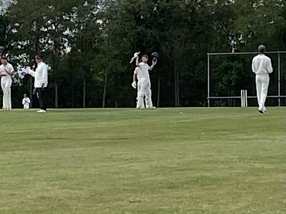 scragyh's tweet photo. 100 up @Hodgey2807 Cheshire U18s vs Staffs, 🎉����💜 https://t.co/JQTs734Dv6