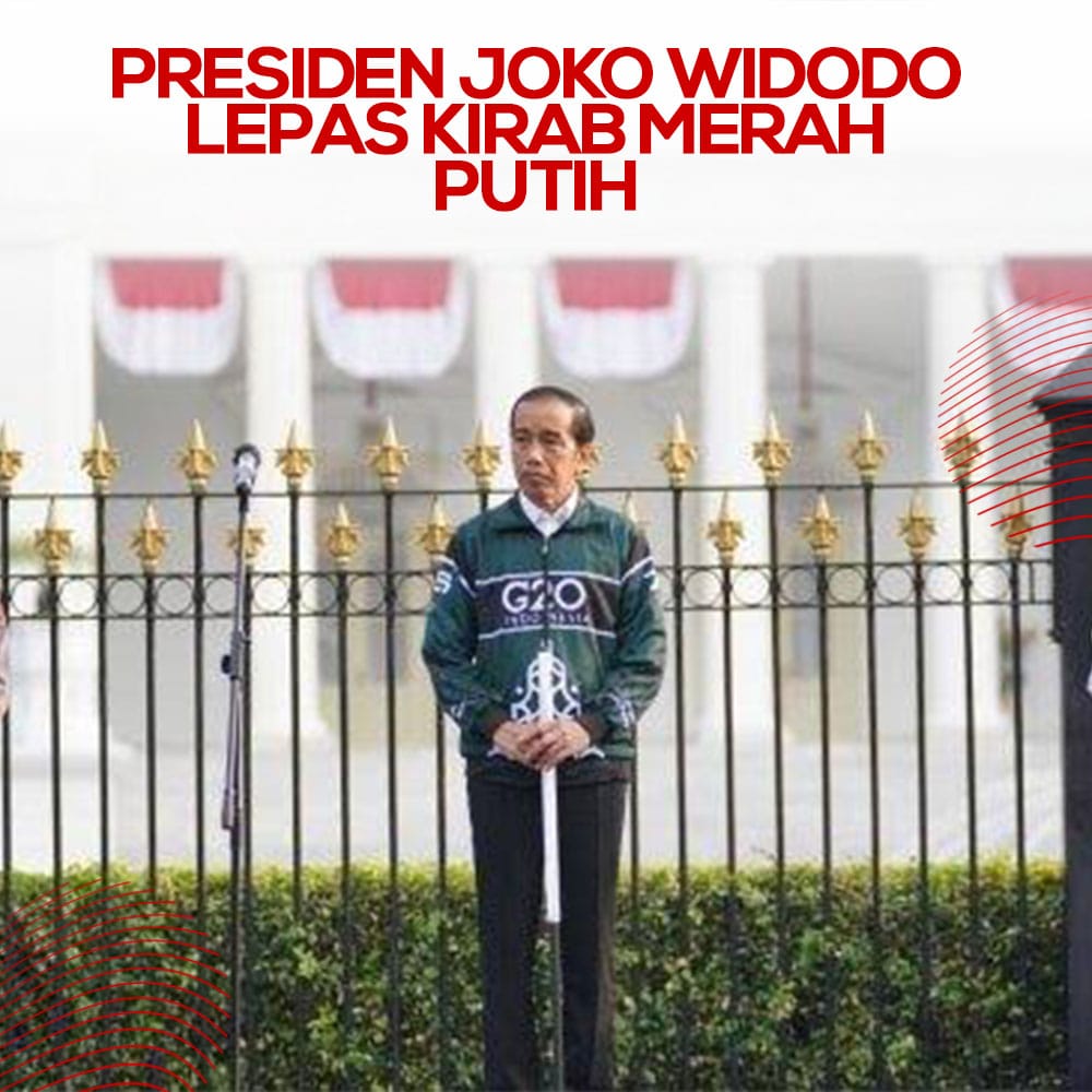 AprilianiArifah's tweet photo. Jokowi melepas Kirab Merah Putih yang mengangkat tema “Menciptakan Kesatuan Indonesia yang Harmoni” di halaman depan Istana Merdeka

Taylor | #BLACKPINKInYourVMAs | #ไลฟ์นี้ไบเบิ้ลใช้แป้งชู | London | Queen of Hearts | Adidas | Persib | #BLACKPINKatVMAs | GROUP OF THE YEAR | Ciro https://t.co/KjgSwWhuyB