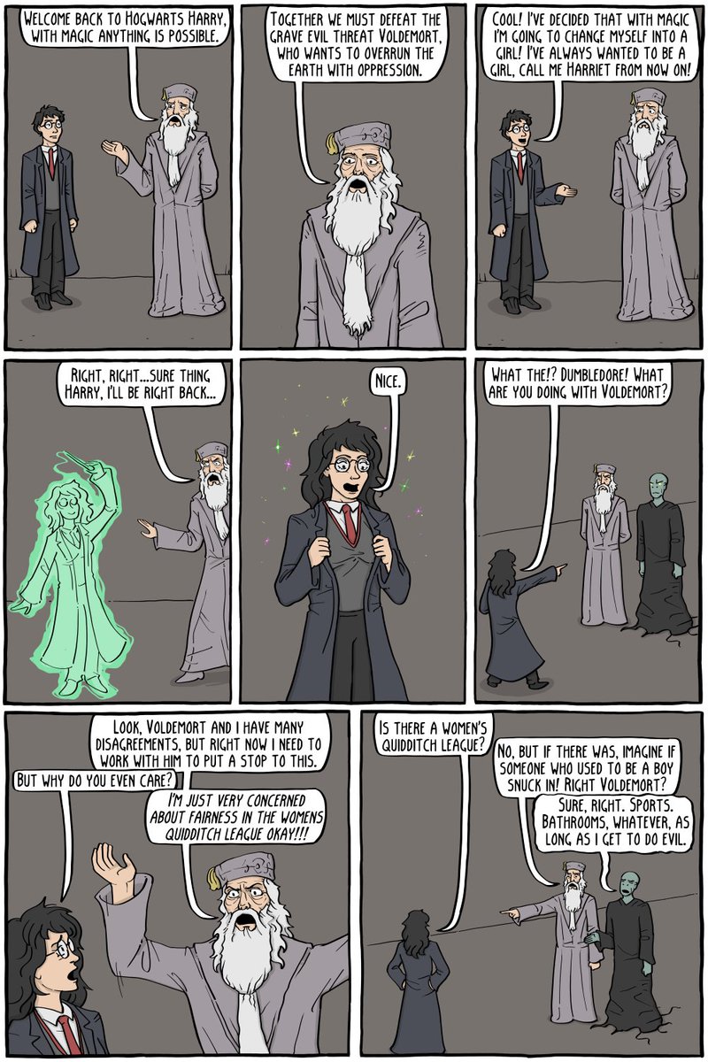 existentialcoms's tweet photo. Harry Potter and the Transgender Problem -
https://t.co/ACG7TchbCE https://t.co/dbJhbEieqS