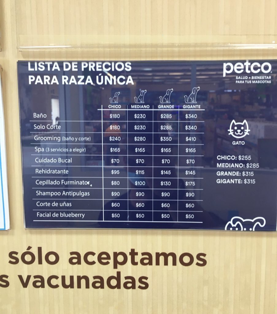 AlexRojasPe's tweet photo. @Profeco ¿Cómo puedo levantar una queja sobre @PetcoMexico? Porque tienen desplegados los precios y NO los respetan y tampoco tienen desplegados a la vista los términos y condiciones. https://t.co/HLoHlERWWB