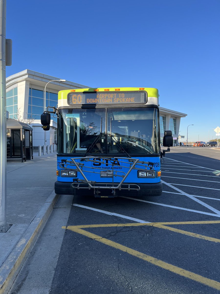 TranspoChoices's tweet photo. Good morning ☀️ from beautiful Eastern WA! We are heading via @spokanetransit to the WA State Transit Association conference and will be sharing #transitfacts we learn from colleagues. 🤓🚍🚆🚲⛴ https://t.co/U0MQovAYx1
