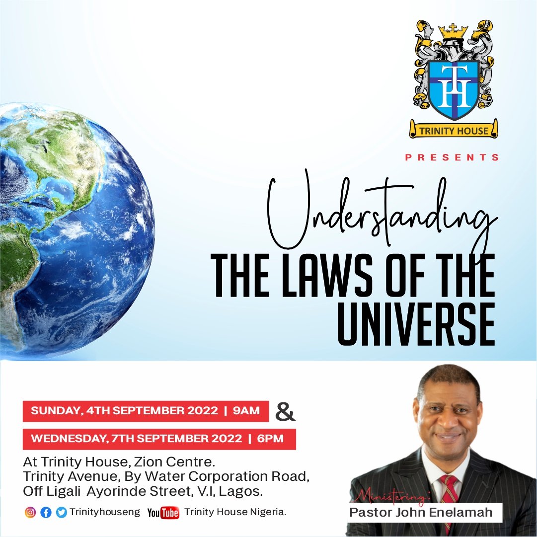 trinityhouseng's tweet photo. #trinityhouse
#believe
#firstsundayofseptember
#firstwednesdayofseptember
#understandingthelawsoftheuniverse
#pastorjohnenelamah
#pastorituahighodalo https://t.co/dvq84QkGtr