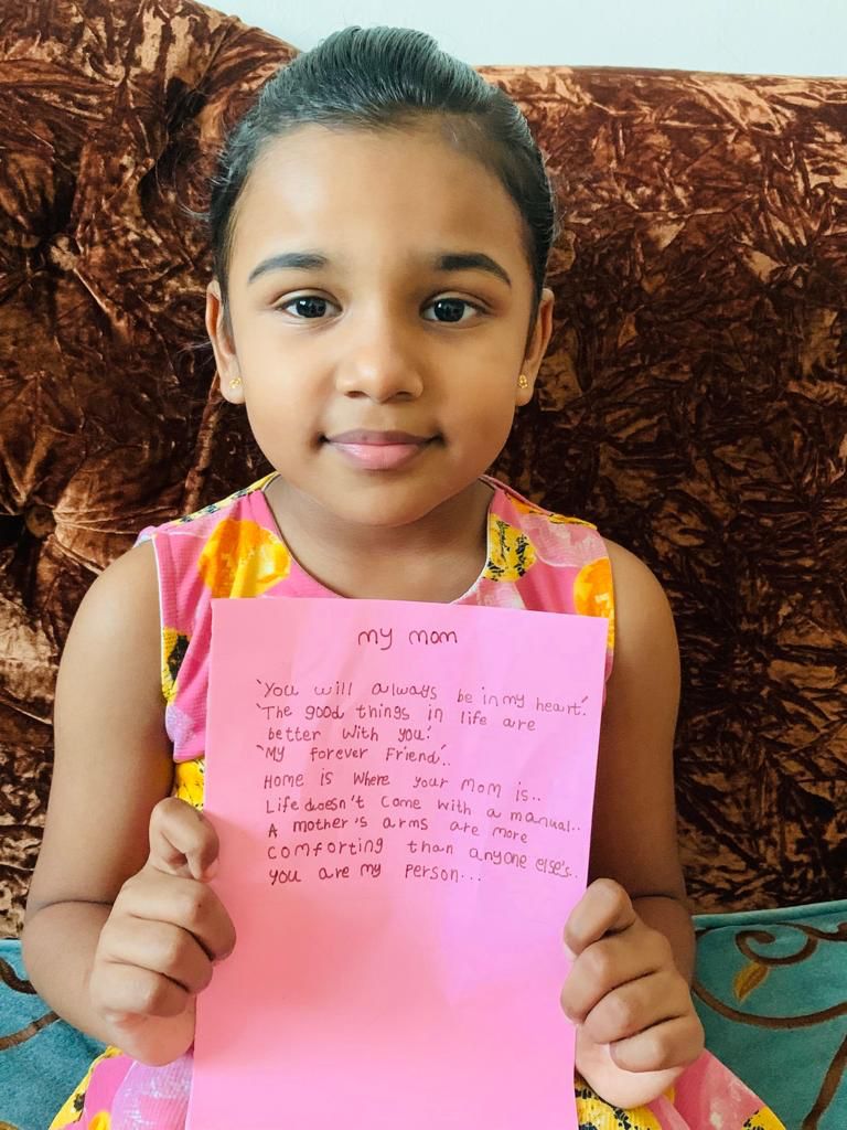 Sadafssis's tweet photo. Gratitude task 
A letter to mother from Nooriza.
#StrongSchools
 #BestSchoolPrize
 #T4Edu
#MOEUAE #ADEK  
 @ShiningStarSchl
 @T4EduC @MOEUAEofficial @ADEK_tweet https://t.co/OlZwzY1YDh