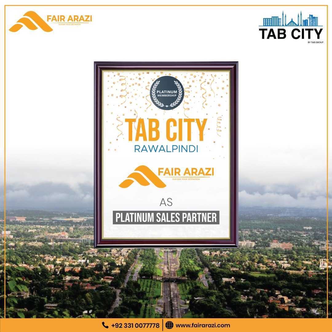 FairArazi's tweet photo. We feel obliged to announce our Platinum Sales Partnership with TAB CITY Rawalpindi, a phenomenal housing project ideal for investments. Contact us for further information.
#TABCITY #realestate #fairarazi #investment https://t.co/9qwZ8sHDcn