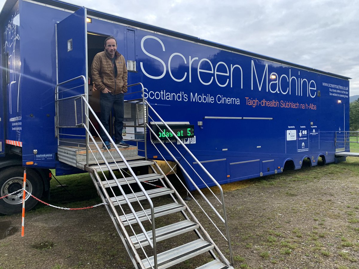 MainStLtd's tweet image. Good to be working with our friends @regional_screen and really enjoyed our trip to Strontian to visit @screen_machine.  Fantastic venue and great film #ElvisMovie