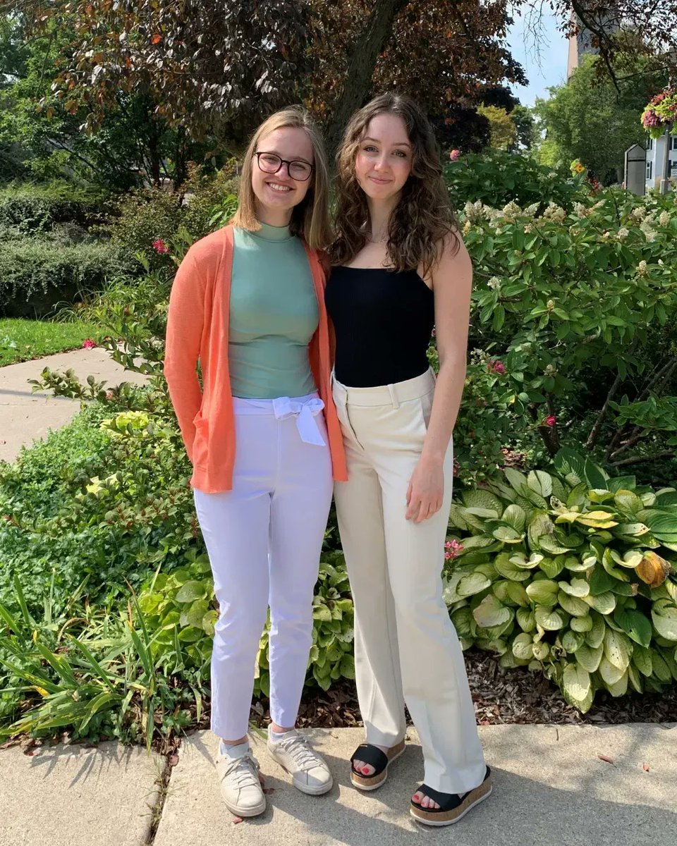 AncasterCommSer's tweet photo. We are starting the week with a giant THANK YOU to our wonderful summer students who worked so hard over the past couple of months. 🙏 Valerie (left) and Sciannell (right) have both done an amazing job &amp; we will miss them. 👏 

#ACSTeam #AncasterProud #CanadaSummerJobs https://t.co/sMPo5TR7aJ