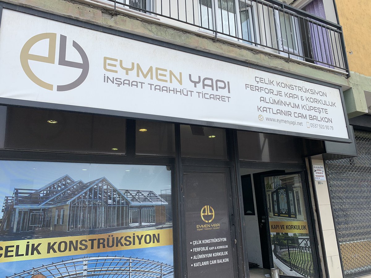 powonsayhan's tweet photo. Eymen Yapı İnşaat Taahhüt Ticaret sahibi Sn. Halil İbrahim İŞÇİOĞLU Bey'i Çınarönü'nde ki işyerinde ziyaret ettim.
#bursa #eymenyapıinşaat #yapı #çelikçatı #ferforjekapıkorkuluk #cambalkon #alüminyum #küpeşte #powons #güvenlik #teknoloji #halilibrahimişçioğlu #ayhanözdemir https://t.co/5wKxdvwMf7
