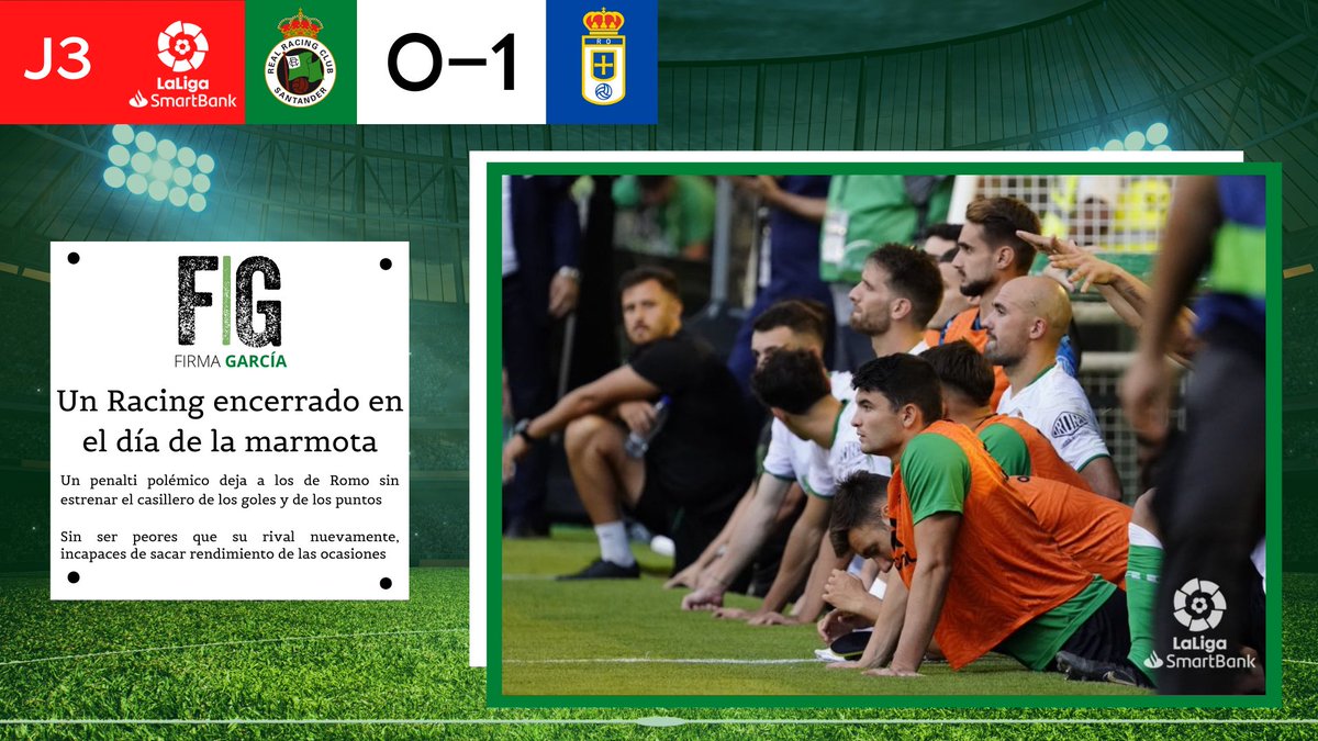 alexgperez_'s tweet photo. 👉🏻 Está siendo un arranque muy complicado para el @realracingclub

🙏🏻 Sin ser peor que nadie, pero acabando peor de todos. El bagaje es pésimo y las dudas se acrecientan

🔍 Hacen falta refuerzos y la temporada es larga, ¿pero cómo ves a tu equipo?

👇🏻👇🏻 https://t.co/Tn5gkeyg5V
