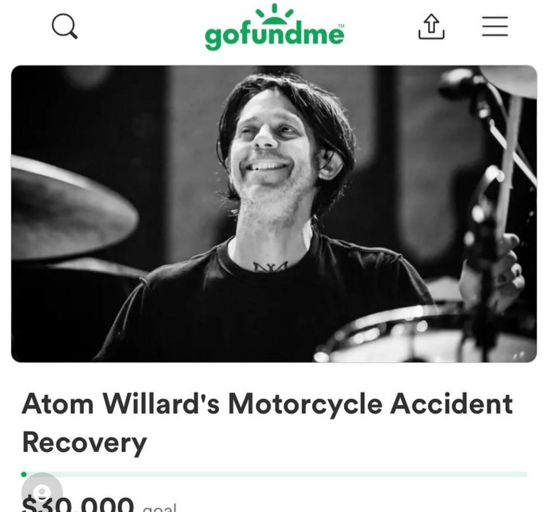 TBSOfficial's tweet photo. Our friend Brad set this up for Atom who was in a terrible motorcycle accident. Some of you may have seen him fill in for Mark a few years ago. Even a RT helps. Thank you. https://t.co/4CVGEHbsQ3 https://t.co/dkJe0ZmhjI