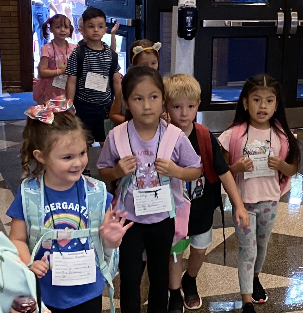 It was a big day in #QCSD as students were welcomed back to school. As you can tell by their faces, some were happier to return than others. <a href="/QTownElementary/">Quakertown Elementary School</a>  <a href="/trumelem/">Trumbauersville Elem</a> @BillHarner