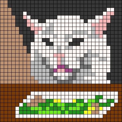 LouLouCheecher's tweet photo. Cat meme Perler bead pattern found on Pinterest
#pixelart #perler #hama #artkal #kandipatterns #beadart https://t.co/DejNdDQ8MZ
