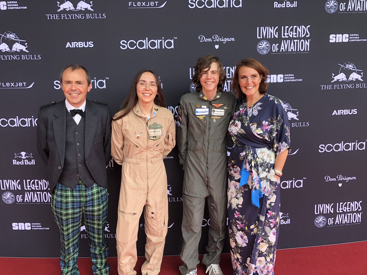 HofmannAviation's tweet photo. Meeting the #flyingfamily ! @zararutherford was flying around the world alone in an ultra light aircraft within five months. Her brother @macksolo2022 did the same also in five months. No surprise, the parents are pilots as well https://t.co/NhTQiXwkbj