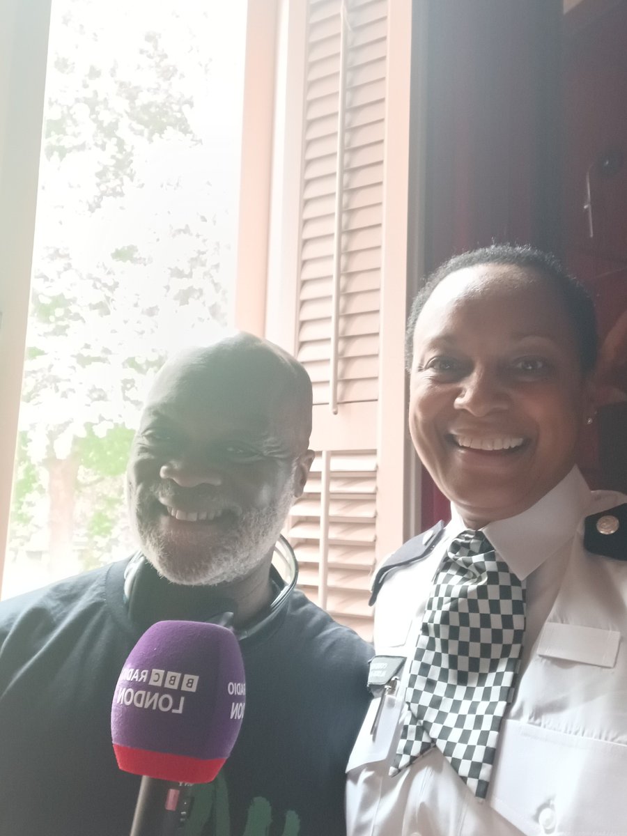 Thanks to @EddieNestorMBE for the interview today. A great opportunity to message out to Notting Hill Carnival...enjoy the sights and sounds and keep safe.