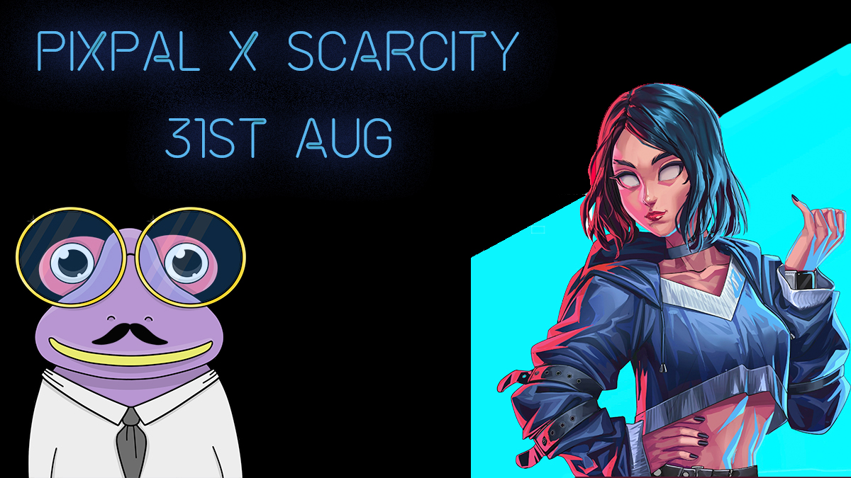 pixpal_io's tweet photo. PixPal calling all out! @scarciiity is coming to the PixPal World right from the Space! 

Set your reminder 👇
https://t.co/gI187tdZMW

#NFTCommunity #SolanaNFTs #SCARCITY #PixPal https://t.co/vUhI39uwAn