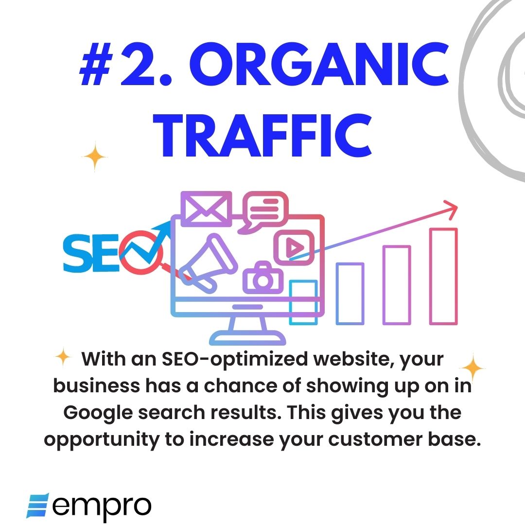 empro_hq's tweet image. So you have successfully run your business without a website, do you really need one?

These are the 3 major reasons why you need a website:

#1. Credibility

#2. Organic Traffic

# Digital Marketing

Contact us for your SEO-optimized website.

Have a great week.

#empro #website