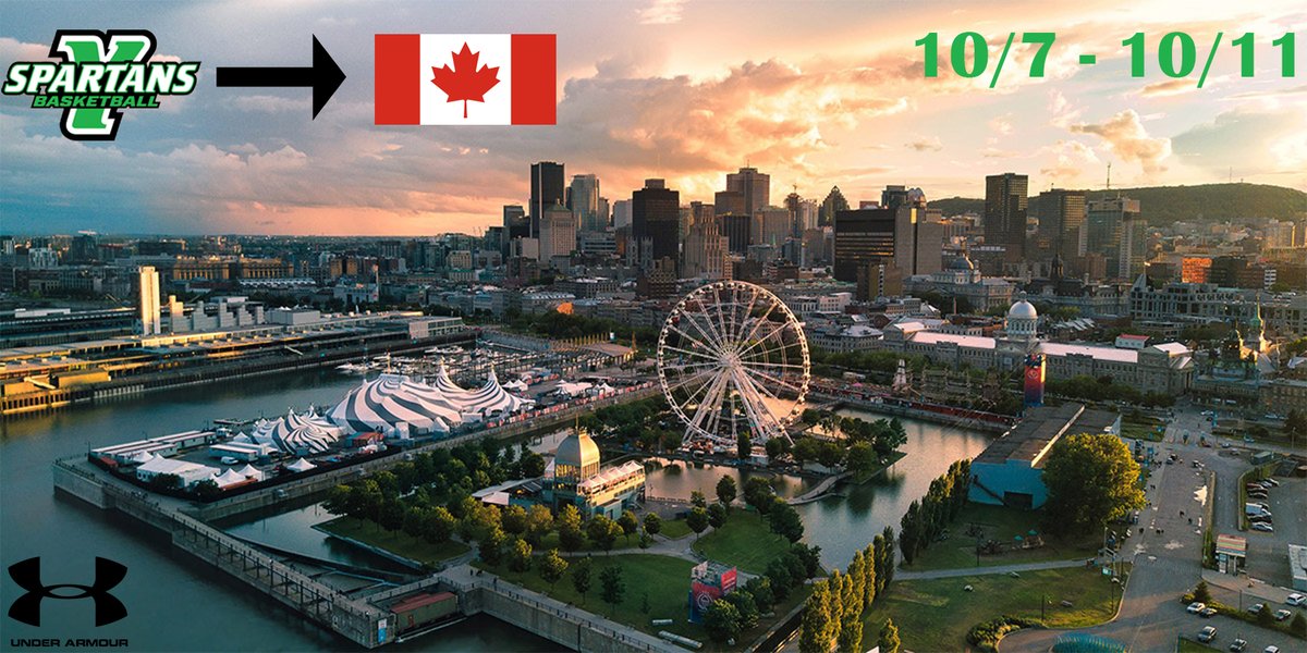 YCPMBasketball's tweet photo. We are just under 40 days away from heading across the boarder to Montreal!

Lots of sightseeing, 2 exhibition games, and even some Olympic style curling slated to be done over the 5 day stretch!

#YCPMBB https://t.co/qRm794qmhP