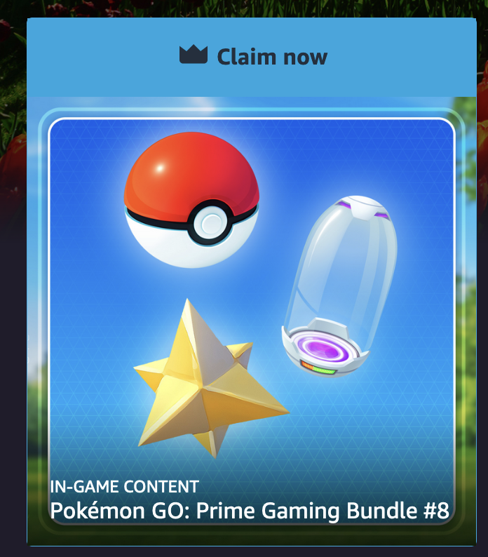 Nintendeal on X: Free Pokemon GO Prime Gaming Bundle    / X