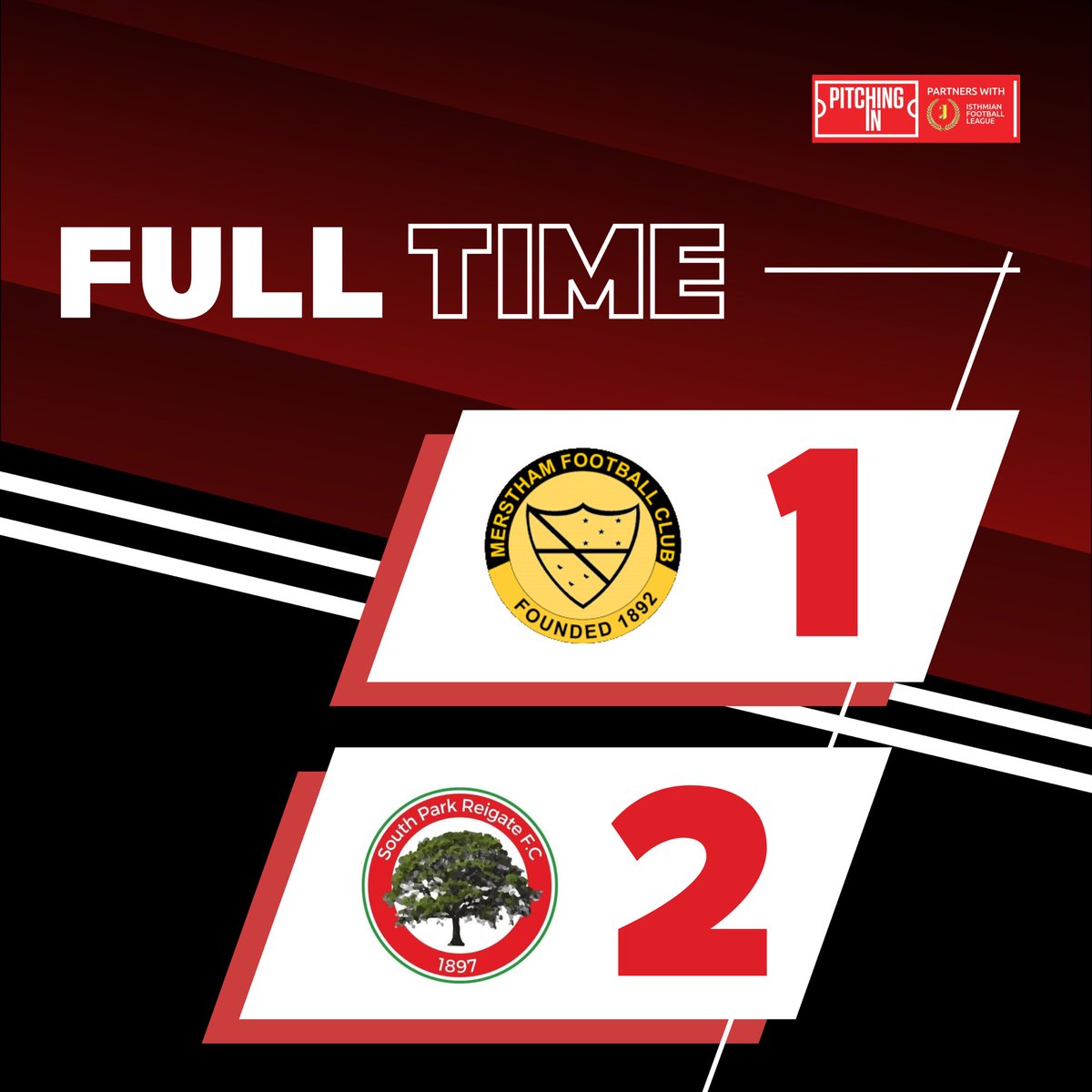 South_ParkFC's tweet photo. 𝗙𝗨𝗟𝗟 𝗧𝗜𝗠𝗘 𝗥𝗘𝗦𝗨𝗟𝗧!

Super Mario @M9mazza comes off the bench to bag a brace and ensure we take all 3 points home 😍

Great shift from all of the boys to come from 1 down. 

#WeareSouthPark
#UpTheSparks

⚽️🌳⚡️⚽️🌳⚡️ https://t.co/XgfvMUCbDI