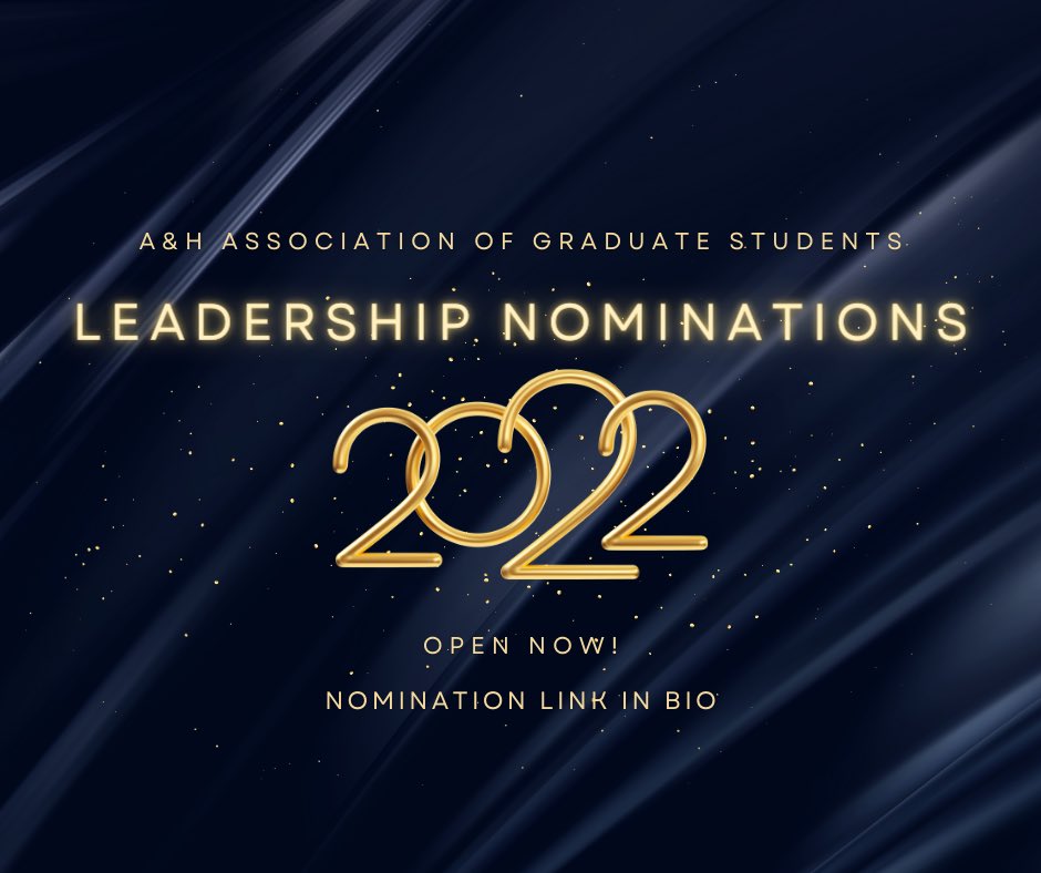 utd_ahtags's tweet photo. Nominations for the AHT Association of Graduate Students are open through Wednesday, August 31. All leadership positions are up for grabs. The nomination link is in our bio. For more information about the AGS, visit https://t.co/anI8Kif5hA. Questions? Email ah.ags@utdallas.edu https://t.co/LFbAtcj4C8