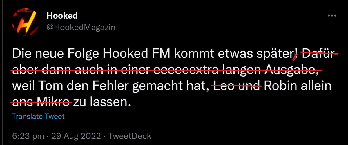 RetroEnno's tweet photo. @HookedMagazin Tl;dr 😉 https://t.co/SAmGDIqcG7