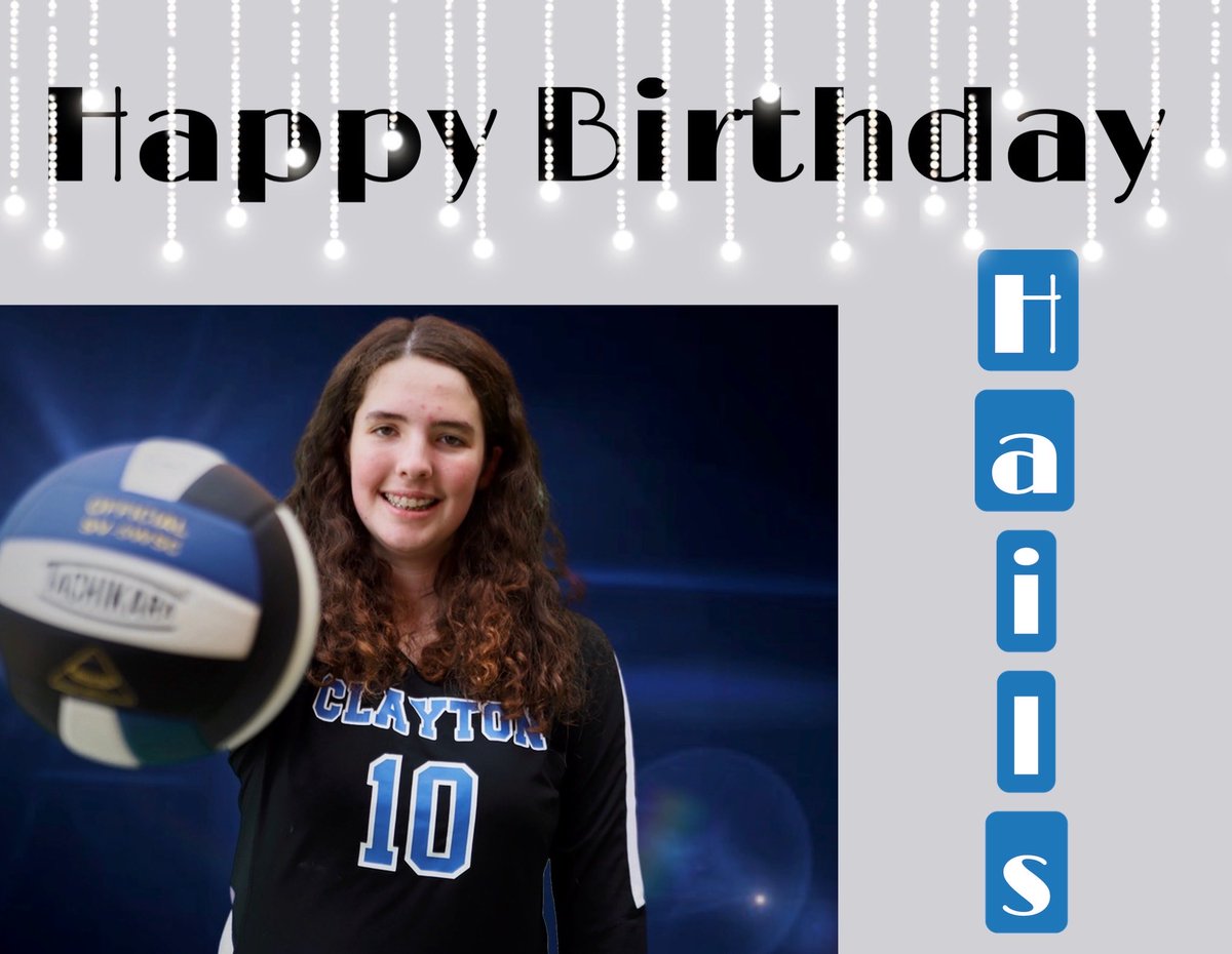 Come out and support the Comet Volleyball team vs. West Johnston High School tonight and wish @haileyevans2021 a happy birthday!!
JV plays at 4:30pm, Varsity at 5:30pm 💙☄️🏐