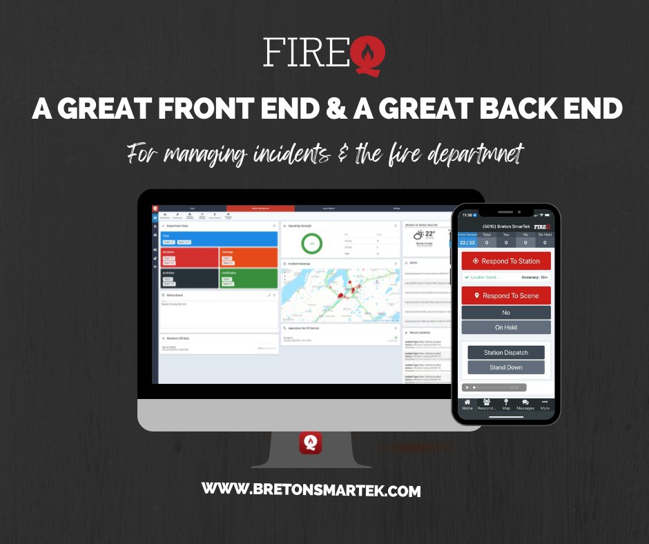 FireQRVS's tweet photo. FireQ...for managing incidents and the fire department.
#firefightertech https://t.co/MghsTacj7x