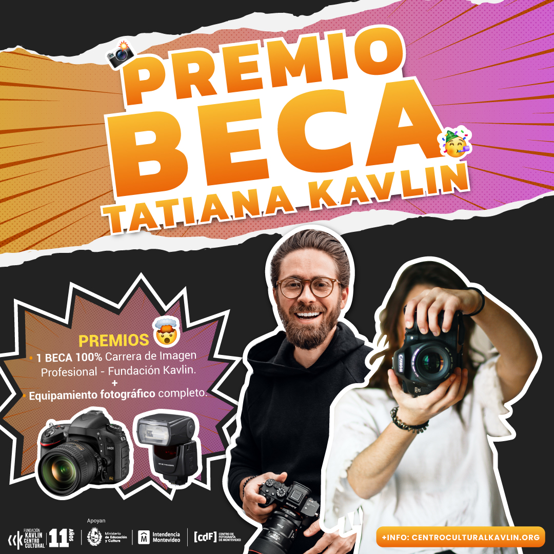 KavlinCultural's tweet photo. ⚠️ Si tenés entre 17 y 30 años y tenés vocación por la fotografía, el diseño y el audiovisual 👉 ¡Participá por una beca del 100% para la Carrera de Imagen Profesional + un Equipo fotográfico COMPLETO!
🙌 Temática libre
📆 Plazo para presentarse: del 20/09 al 611 https://t.co/sZ0Q98poX9