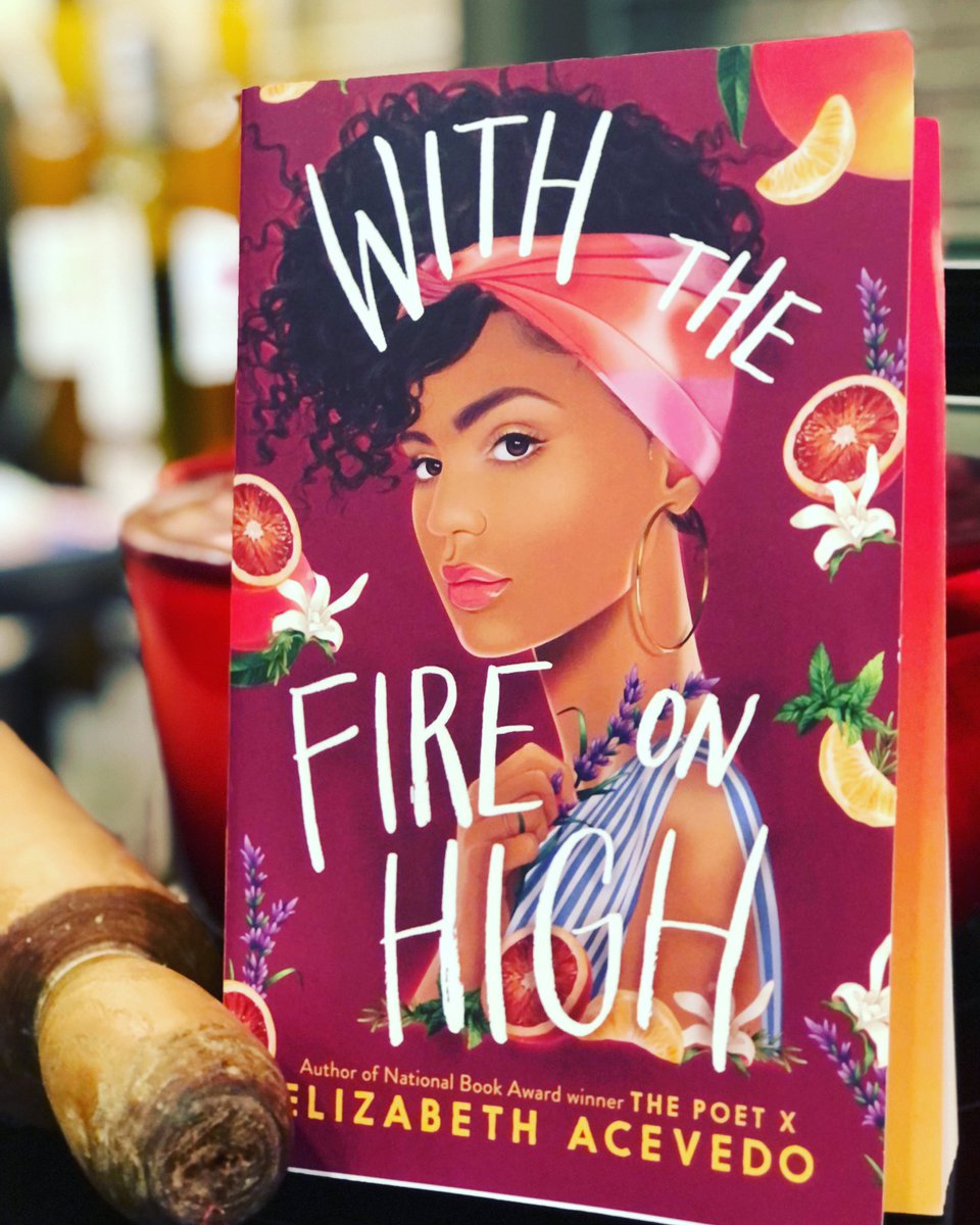 KymHarjes's tweet photo. Who else has started our September #HESTeacherBookClub pick? 🔥 @acevedowrites #withthefireonhigh https://t.co/aoASnvhb9v