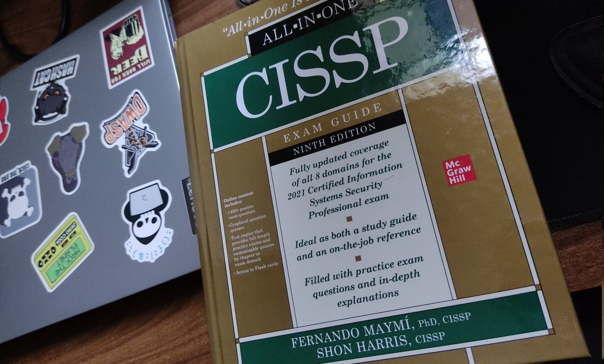 _y0k4i's tweet photo. This is my first step on CISSP journey. 🤞 https://t.co/Op60DHebSR