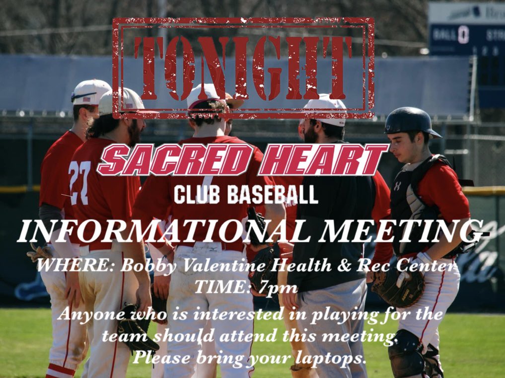 Sacred Heart Club Baseball tweet media