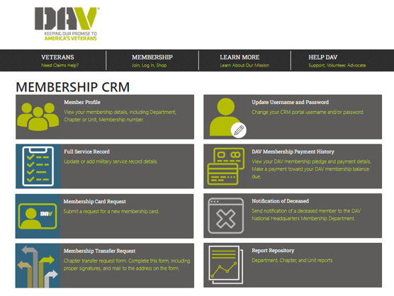 DAVHQ's tweet photo. For #MembershipMonday, we want to share the exciting new https://t.co/qOYUKLTwwg! DAV is excited to introduce this new online membership tool that will serve as a one-stop-shop for many membership needs. Click here to read more about MyDAV: https://t.co/mnCh4xG5qR #DAV #DAVMember https://t.co/zNiUhUshTG