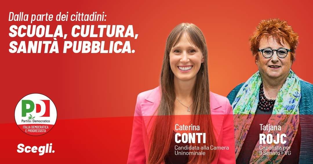 PDTrieste's tweet photo. Iniziativa pubblica su temi che stanno a cuore ai cittadini e cena di autofinanziamento con @tatjana_rojc
e @conti_caterina e Alessio Grahonia
Per prenotazioni e info sulla cena: trieste@pd.fvg.it - giovedì 01 set ore 18.30 Azienda Agricola Scheriani - Muggia #pdtrieste https://t.co/ftGslPyQTI
