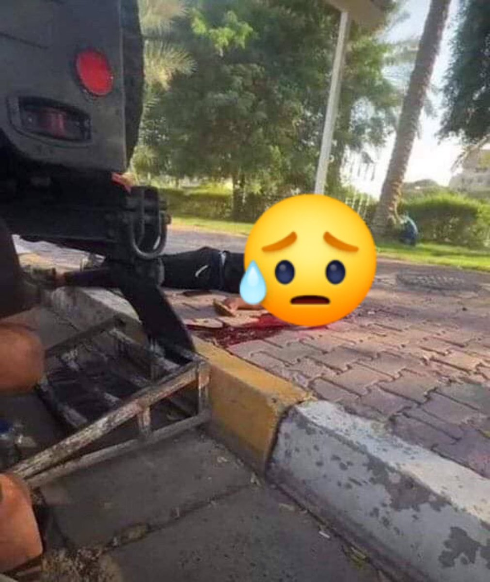 To the whole world: 
For long years, Iraqi refugees have been saying Iraq is not a safe country, but the hypocritical world was trying to spread the opposite ,
What is happening now is a clear proof that Iraq was on a volcanic hole that exploded today.