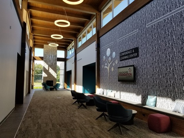 The Conference &amp; Learning Center (C&amp;LC) was HFL's first gift to the community. This multi-functional space is available at no cost to local nonprofits and other organizations for meetings, collaboration, strategic planning, and more. 
Reserve it at hflaporte.org/hfl-conference…
#HFL