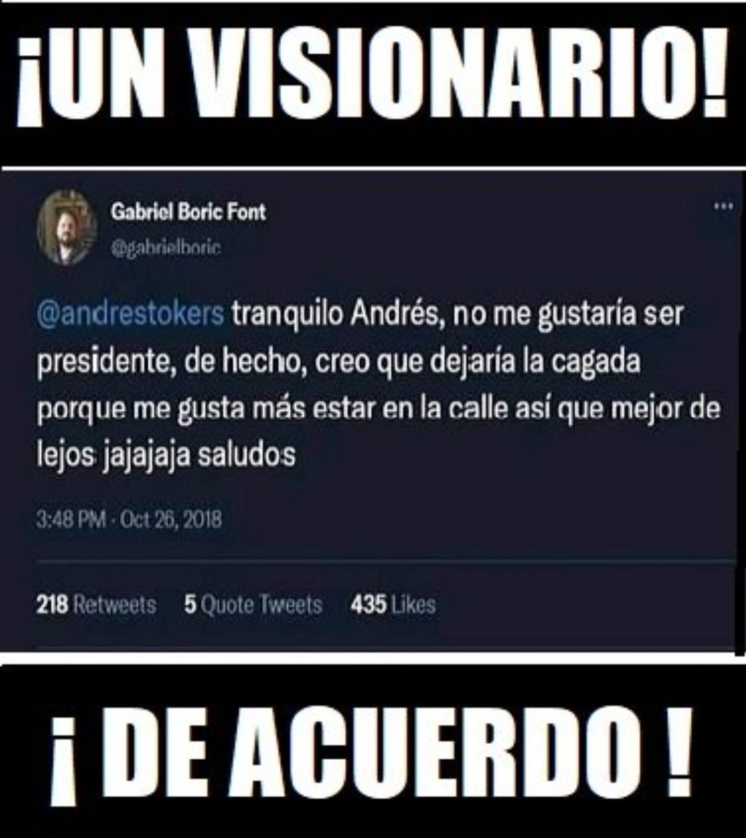 Caryto1953's tweet photo. @galdunate @TomasVodanovic @OskarParraParr2 Muerte anunciada,disfruten lo votado, con su pan no más se lo comen... https://t.co/ja8YqdMo8m