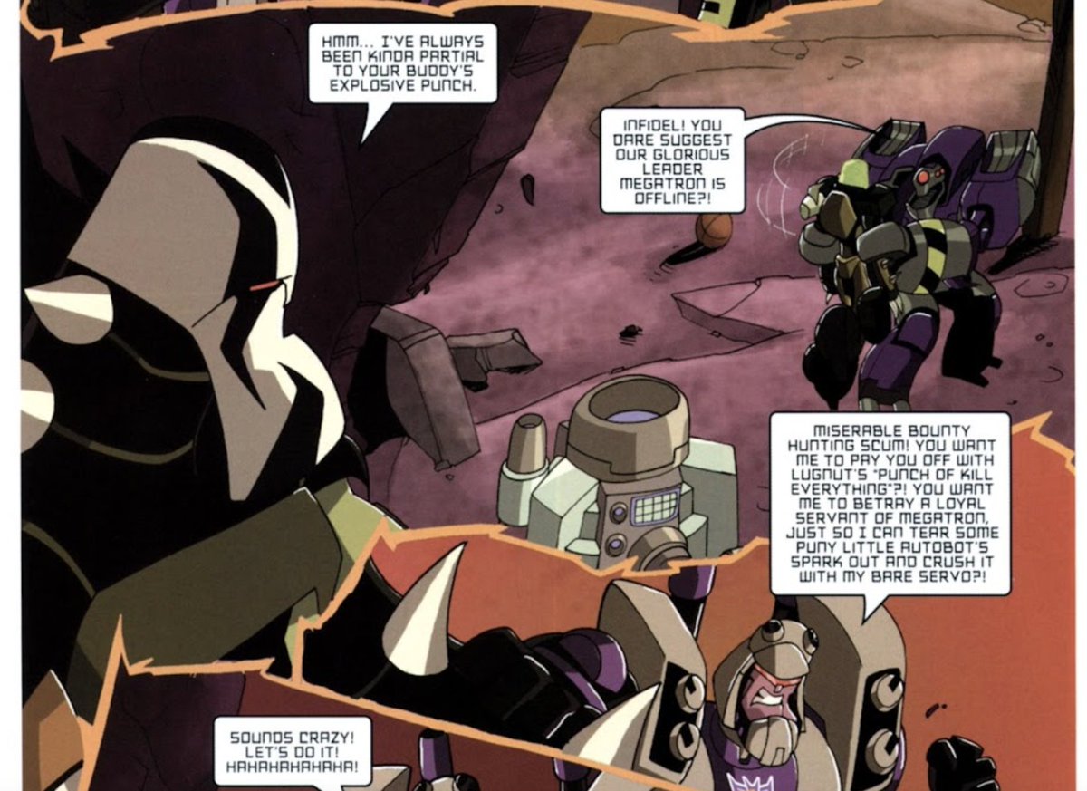 Crazy ass moments in Transformers History on Twitter "issue 4 of the