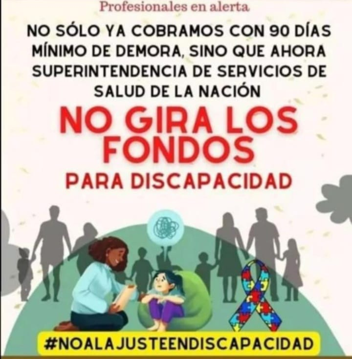 gonziver's tweet photo. Parece que el recorte de @sergiomassa llegó incluso a quienes trabajan asistiendo a personas con discapacidad. Esto sí es un ajuste brutal. https://t.co/RvLJLRbfyc