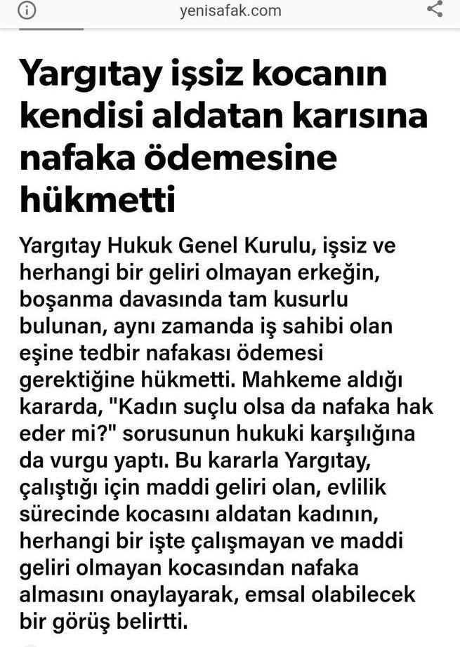 Müslüman bir ülkede 
Femifaşizmin dayattigi 
Ömür boyu ceza var.

#Yargı