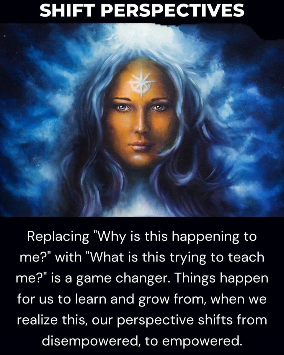 Sunita_Says_'s tweet photo. When You replace Why is this happening to Me With What is this trying to teach me...? Everything Shifts...!!!
#ShiftPerspectives #perception #JoyTrain #tuesdaythoughts https://t.co/viZWhXOAsy