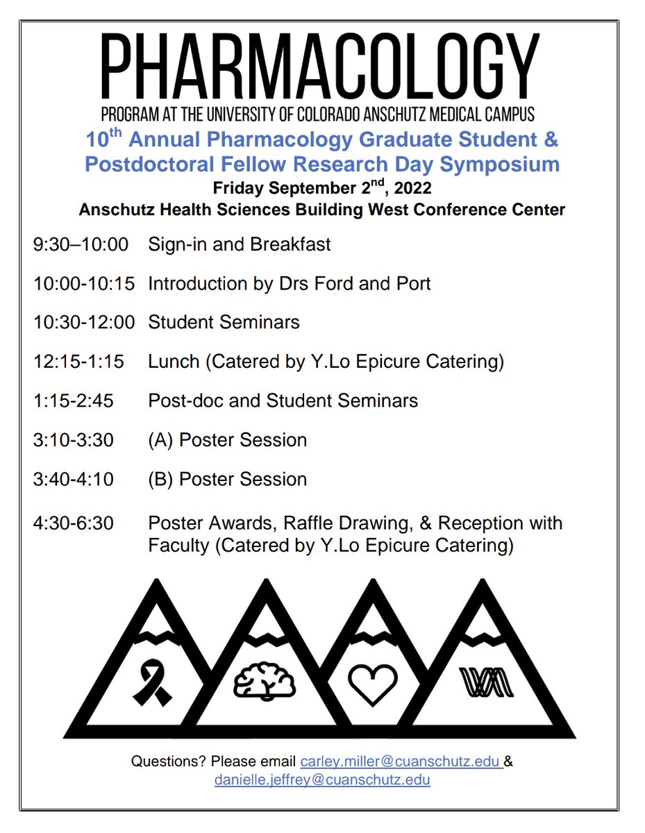 Don't forget-- this Friday is our annual Pharm SRD! We look forward to seeing you there!