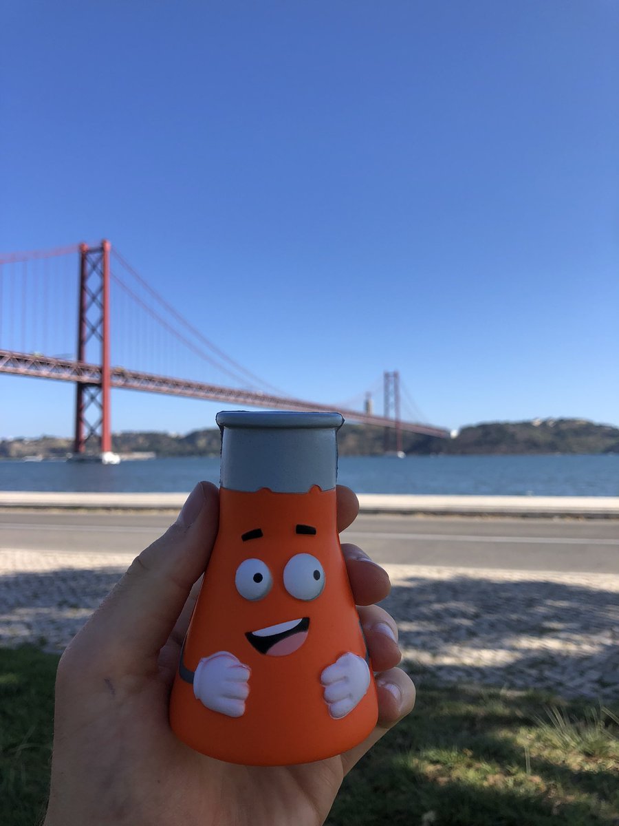 JoshTibbetts's tweet photo. Great first day at #ECC8 in Lisbon with so much interesting chemistry on display! Really enjoyed presenting our @Cresswellgroup work on amine functionalisation and discussing our chemistry afterwards. Also thanks @Fluorochem for the cutest conical flask squishy ever 🧪 @EuChemS https://t.co/SRyik0cpvq