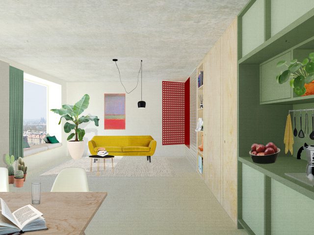 WurksBV's tweet photo. Woningnood en ruimtegebrek zijn hot topics. SHIFT Architecture Urbanism laat met het project Domūs Houthaven in Amsterdam zien hoe het nieuwe wonen in de stad eruit kan zien. Wij mochten 12.000m² aan vloer naadloos laten aansluiten op die visie. https://t.co/jzIq7r34o9 https://t.co/2B7OE3rjDX