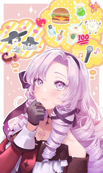 サロメ嬢考え中#サロメ百満展 