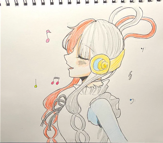上手く描けないときは描かない!!
そして前描いた上手く描けていたと思うものを見て気持ちだけでも満足させる!!!

最近はウタ描くのハマってます😊 