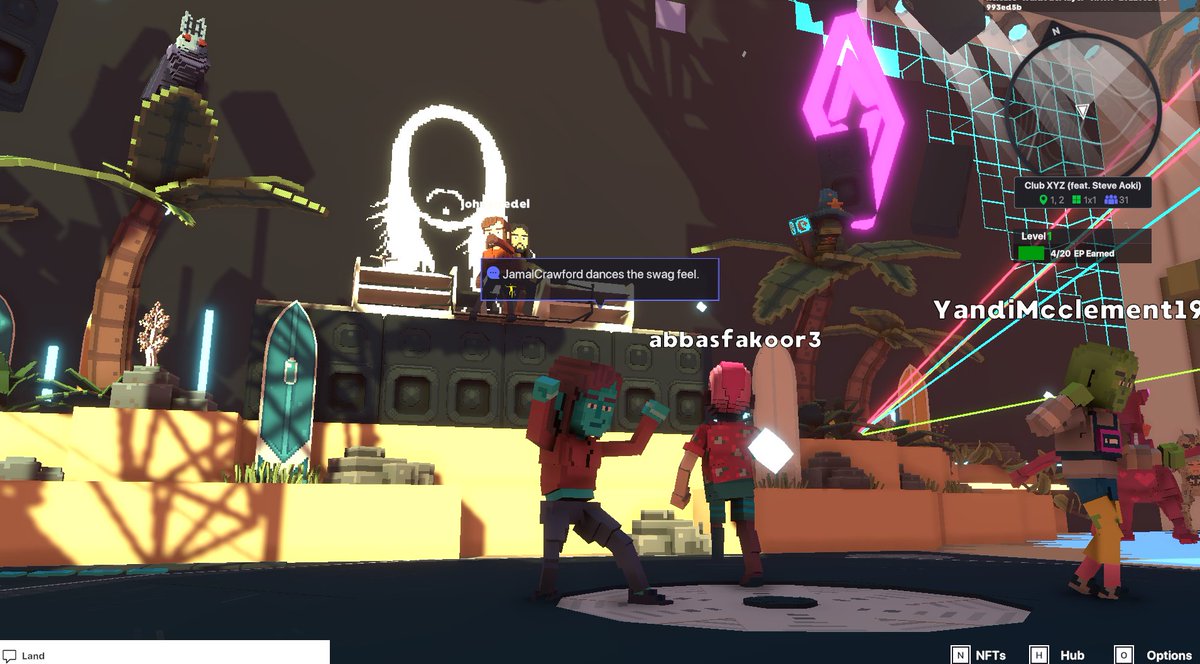 UmamiRiko's tweet photo. @TheSandboxGame @steveaoki I just participated in the #SandboxAlphaS3Giveaway for a chance to win 500 SAND! On stage with Steve Aoki, check out my screenshot below!
👇 https://t.co/6LvQGPQGgN