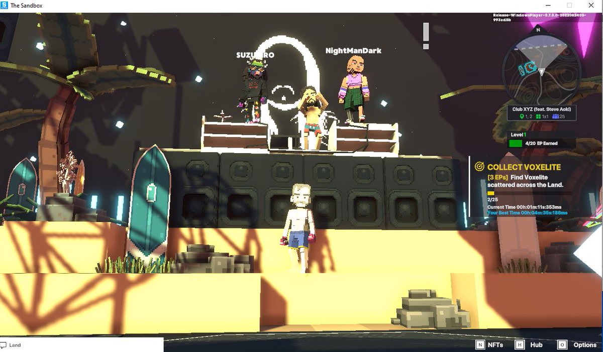 Benderthomas3's tweet photo. @TheSandboxGame @steveaoki I just participated in the #SandboxAlphaS3Giveaway for a chance to win 500 SAND! On stage with Steve Aoki, check out my screenshot below!
👇 https://t.co/HIf5iTfHZl