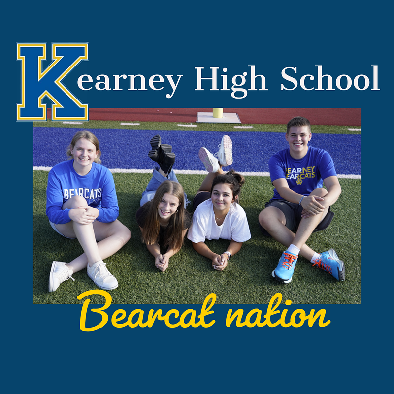 KearneyBearcats's tweet photo. 📣We are Bree, Violet, Avery, and Mitchell, and we are the new Kearney High social media interns!📣 This year, we will share frequent updates about academics, activities, & athletics at KHS through @classintercom! #hypecrew #bekind #kearneyhigh #khs #bearcatnation #khs2022 https://t.co/dfeWrbMPL0
