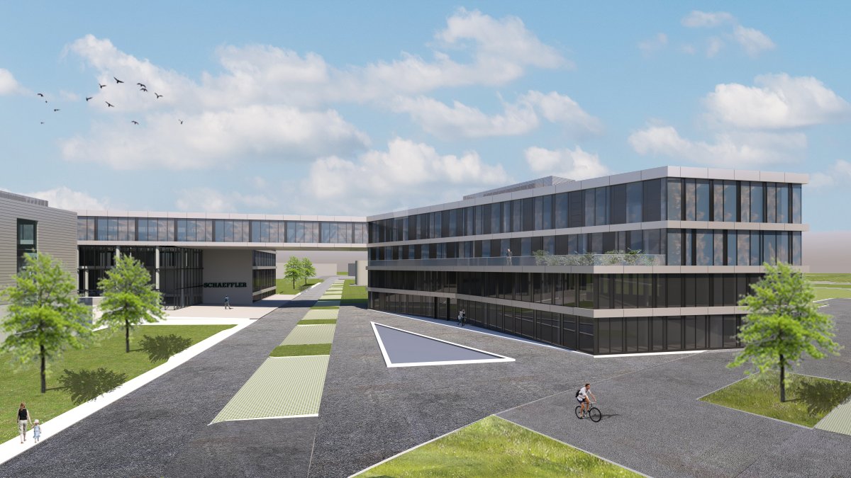 SchaefflerDE's tweet photo. Schaeffler investiert 50 Mio. Euro in die Erweiterung seines E-Mobility Standortes in Bühl (Baden). Der Bau des neuen Gebäudekomplexes beginnt bereits im September 2022. Mehr Informationen: https://t.co/rrXGAz6fOD
#Wepioneermotion #Emobilität #Buehl https://t.co/sP6JJjTdcN